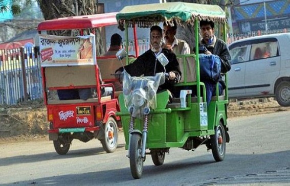 Tripura mandates documents for e-rickshaws